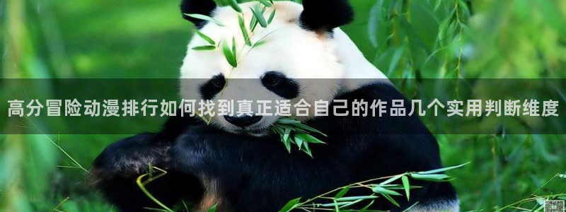 汗汗漫画连载:高分冒险动漫排行如何找到真正适合自己的作品几个实用判断维度配图